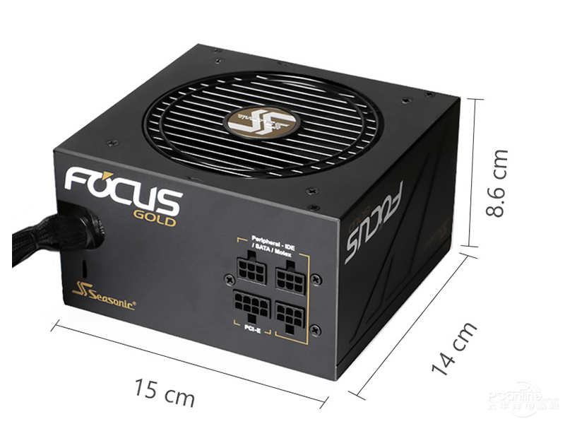 海韵focus plus 550w gold图赏