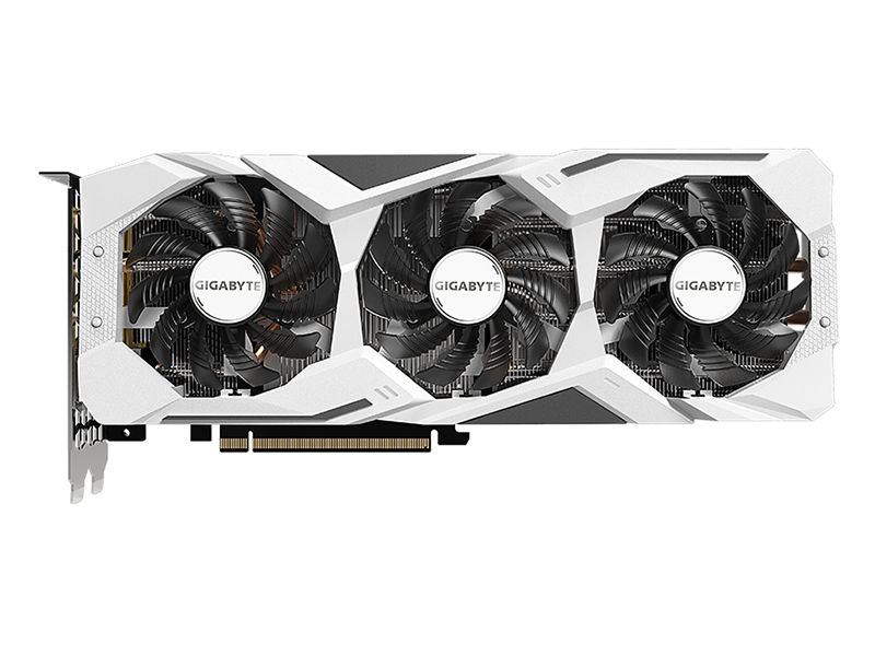 技嘉GeForce RTX 2060 SUPER GAMING OC WHITE 8G 正面