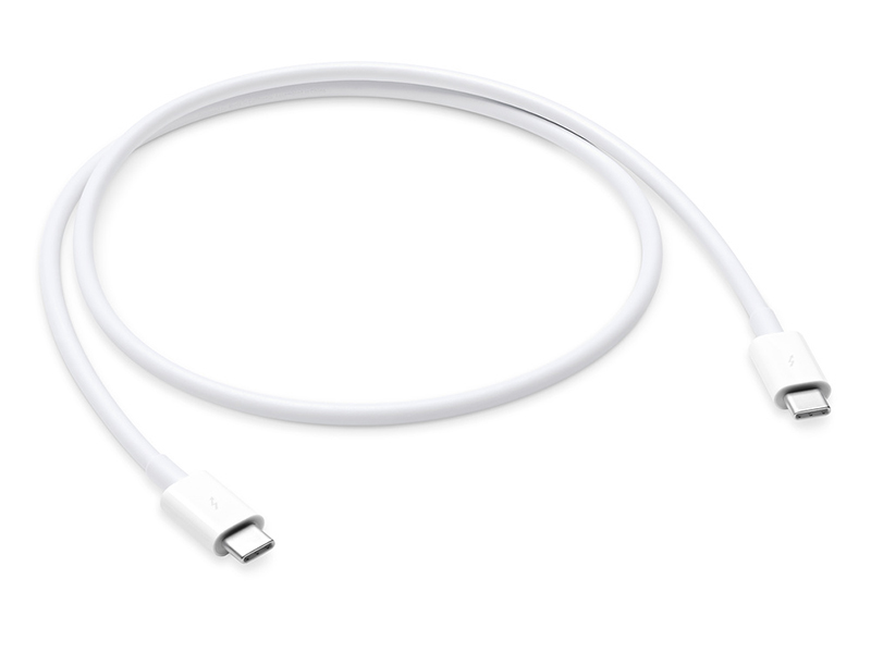 苹果雷雳3(USB‑C)连接线(0.8米) 图片1