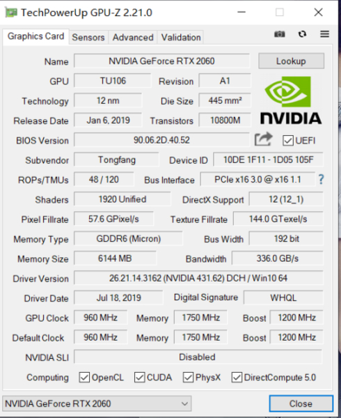 еʦ MACHCREATOR-MD1p(i7-9750H/16GB/1TB/RTX2060)ͼ