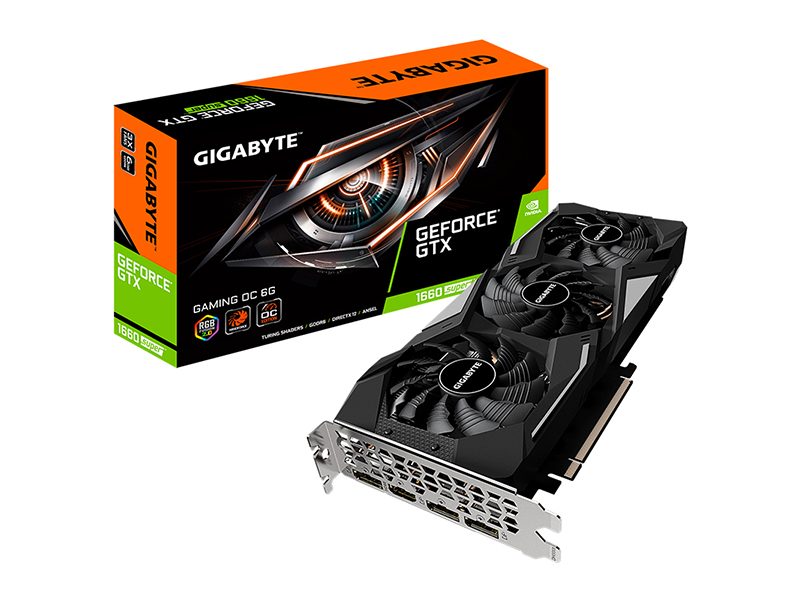 技嘉GeForce GTX 1660 SUPER GAMING OC 6G