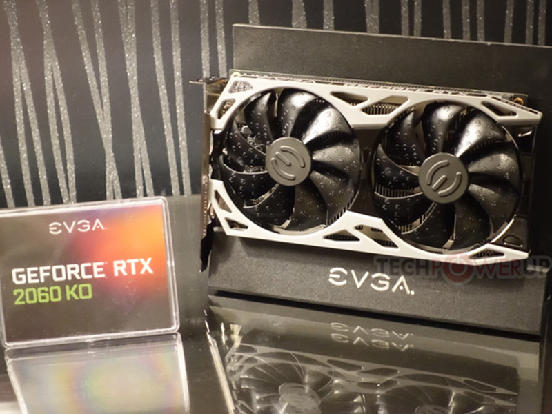EVGA GeForce RTX 2060 KO 效果图