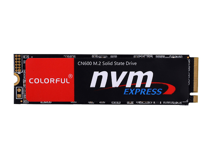 七彩虹CN600 256GB NVMe M.2 SSD 正面