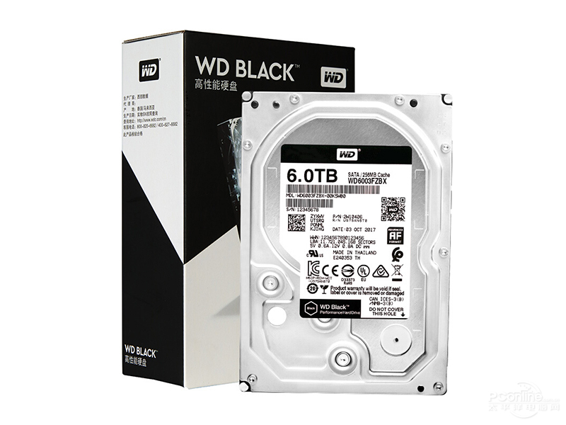 ݺ 6TB 256M SATA Ӳ(WD6003FZBX)ͼ