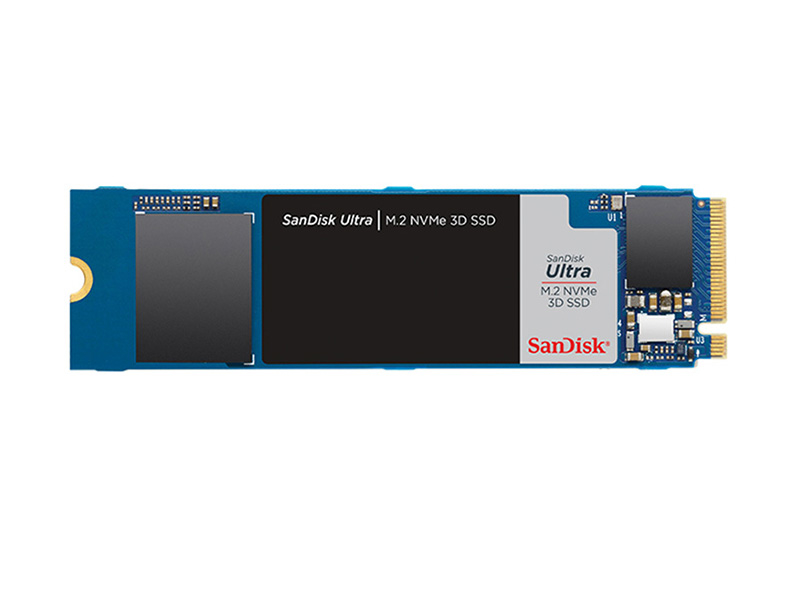 闪迪至尊高速 500GB M.2 SSD 正面