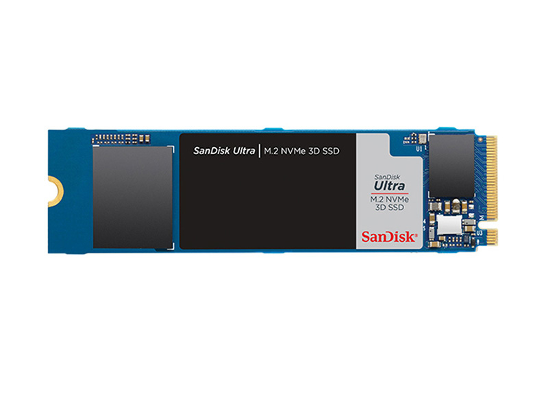 闪迪至尊高速 1TB M.2 SSD 正面