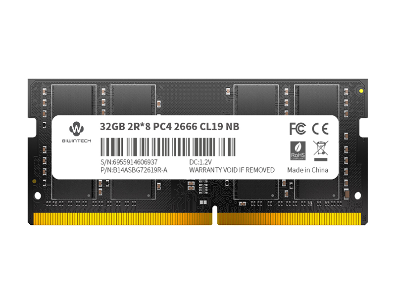 佰微DDR4 2666 32GB 笔记本内存 图片