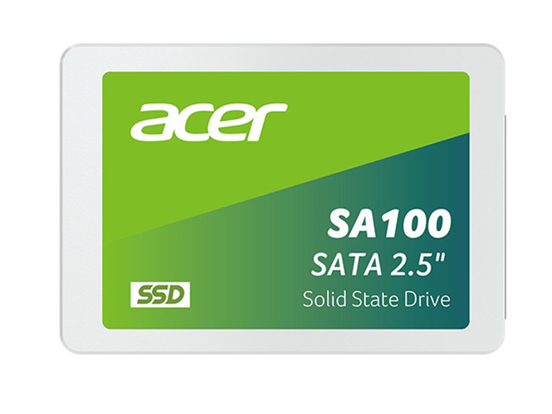 宏碁SA100 120GB SATA3.0 SSD 正面