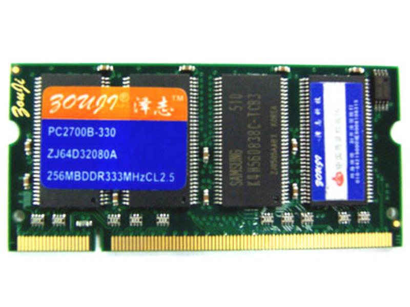 泽志256MB(PC-2700/DDR333/200Pin) 图片
