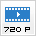 高清格式：720p