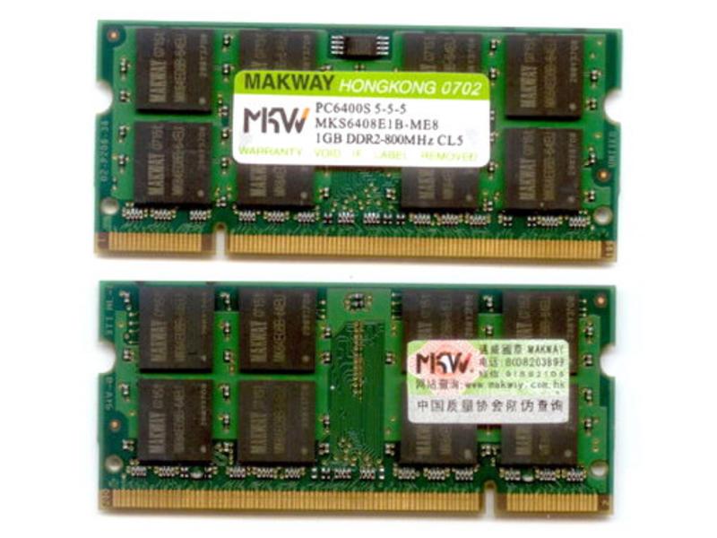 迈威DDR2 800 1G 图片