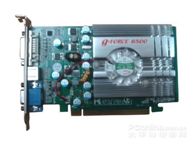 千禧6500GS 256M PCI-E普及版 正面