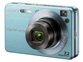 索尼SONY DSC-W120 数码相机 蓝色_多脑合
