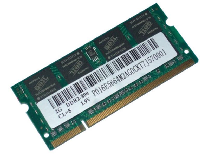 金邦千禧DDR2 800-1GB/笔记本