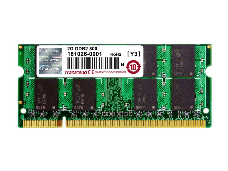 创见2G DDR2 800/笔记本 图片