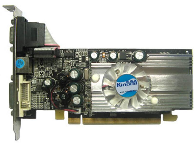 Kinoda Geforce 7300GS DDR2 正面