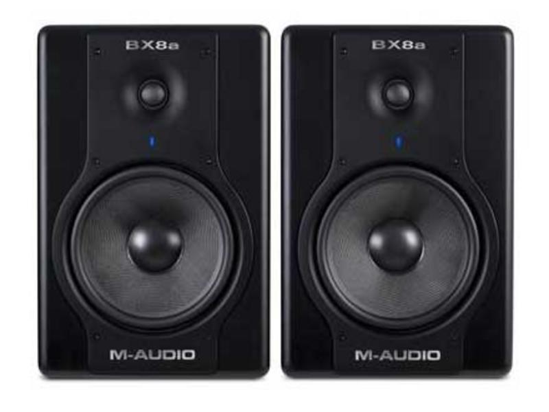 M-audio Studiophile BX8a Deluxe 正面