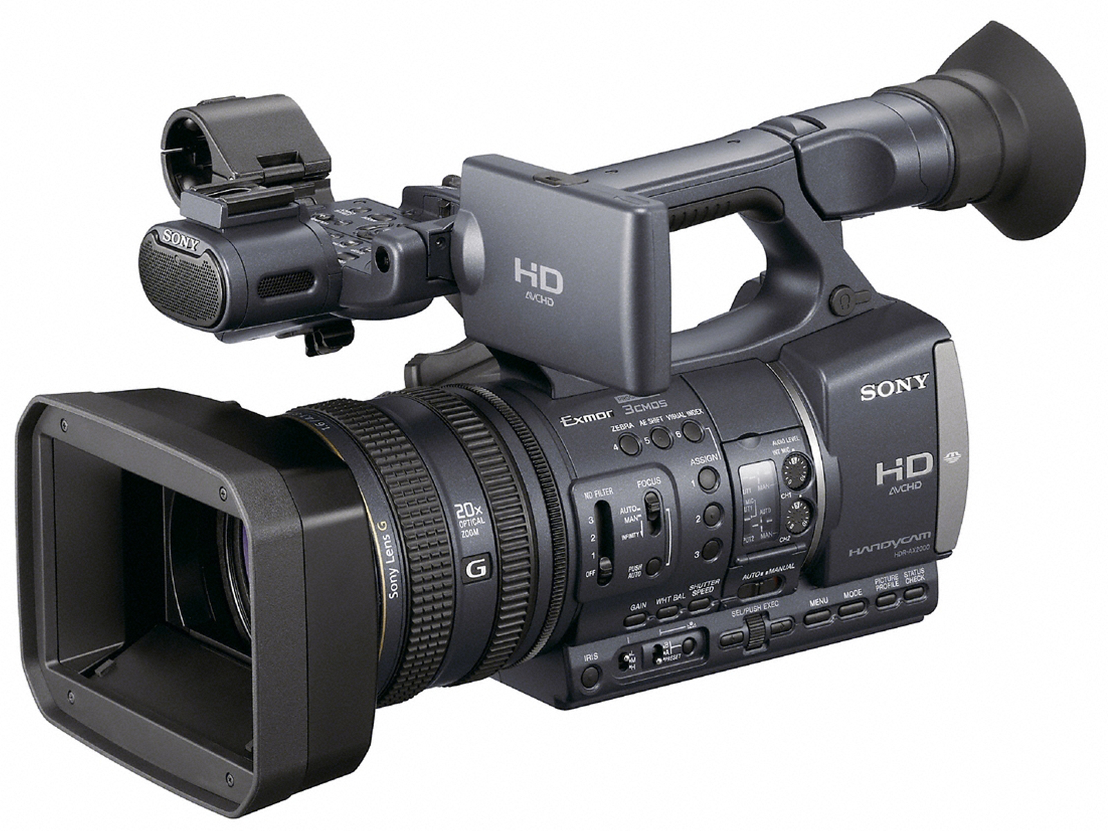 专业G镜头摄像机 索尼AX2000E仅17400元
