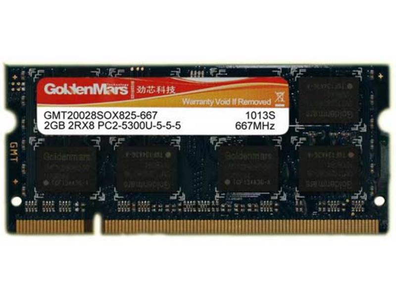 劲芯2G DDR2 667(GMT20028SOX825-667) 图片