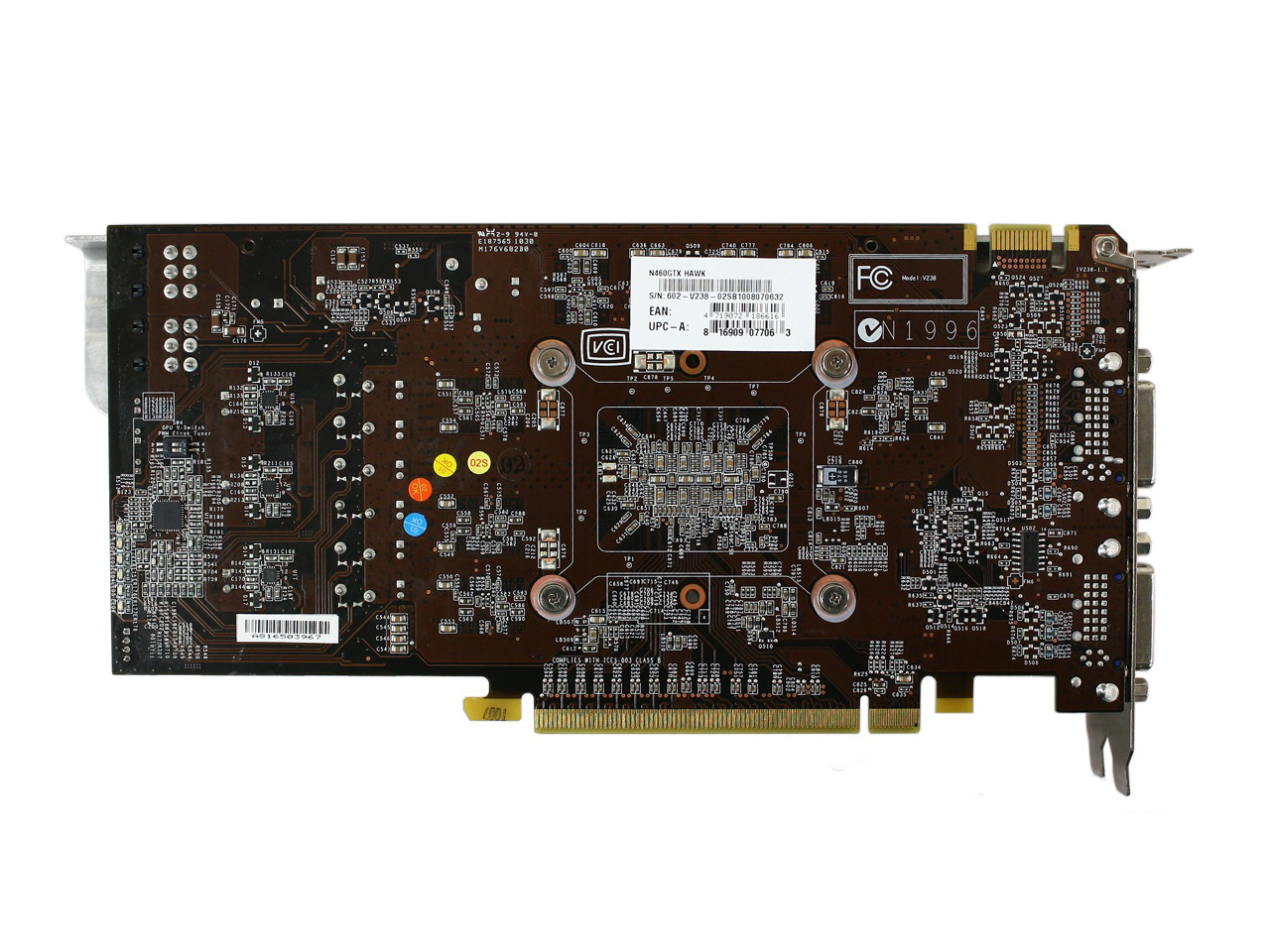 微星n460gtx hawk图赏