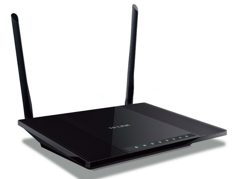 TP-Link TL-WR840N 45度前视