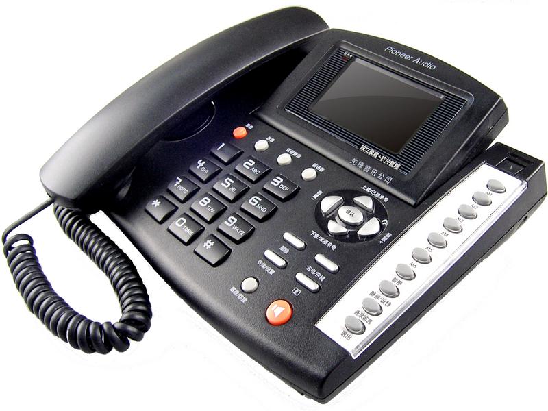 先锋150小时第六代智能录音电话VA-BOX150H(黑) 图片
