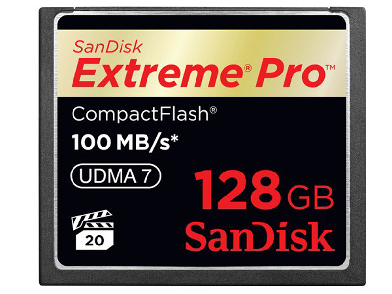 128g大容量 sandisk pro cf卡报3999元