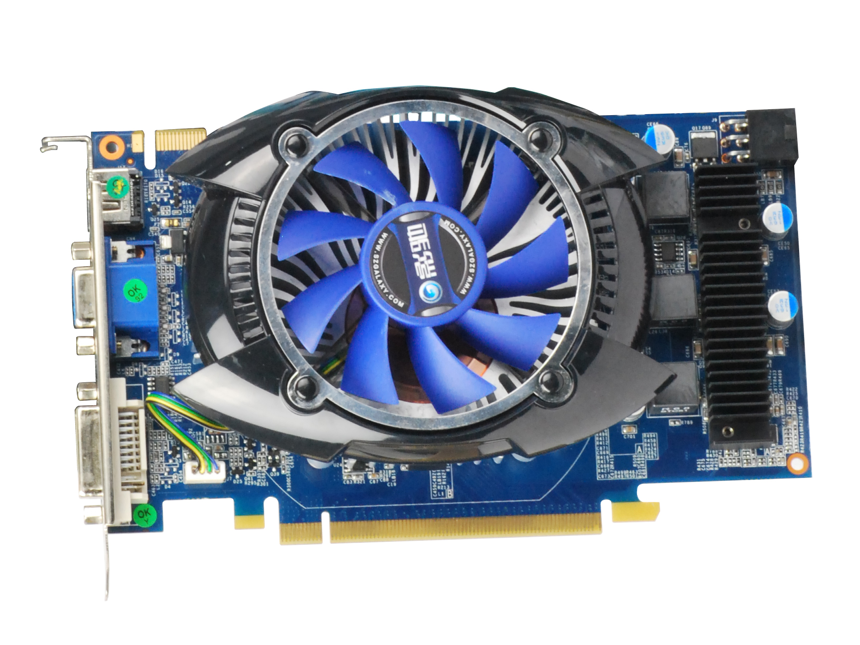 影驰gtx550ti 虎将