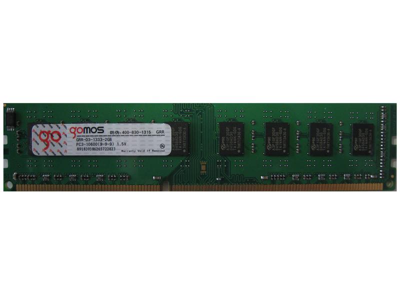 gomos 4GB DDR3 1333(L-DIMM) 主图
