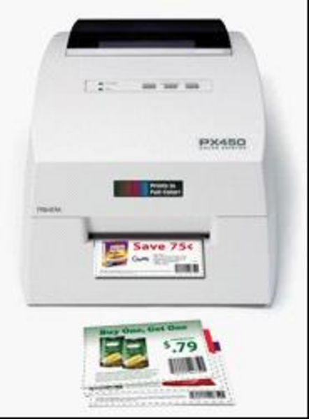 PX450 证卡/胸卡吊牌打印机（PX450 彩色标签打印机） 图片