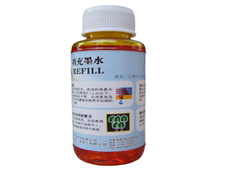 艾格特适用于爱普生墨盒连供填充墨水黄色100ML 图片