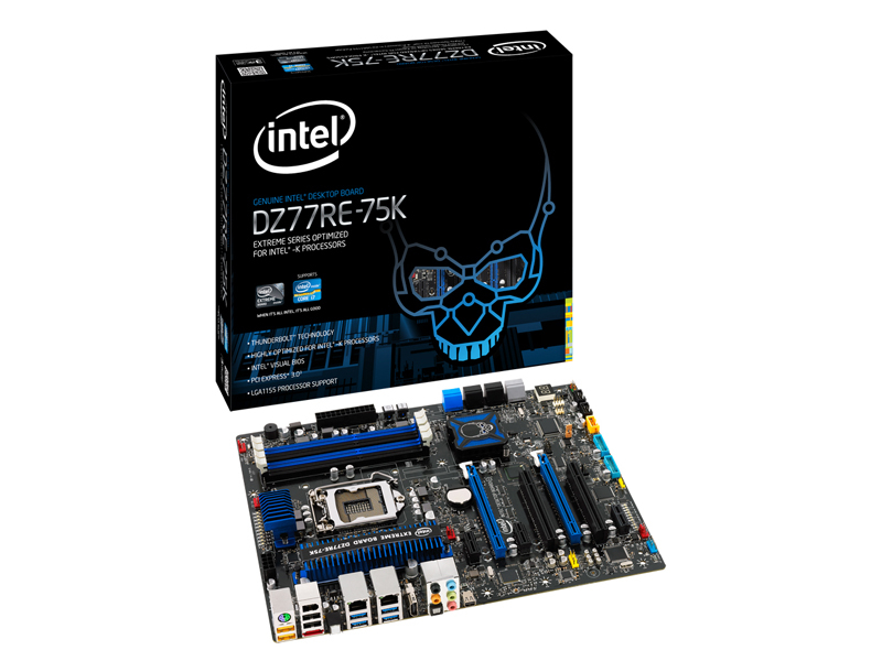 Intel DZ77RE-75K配盒图