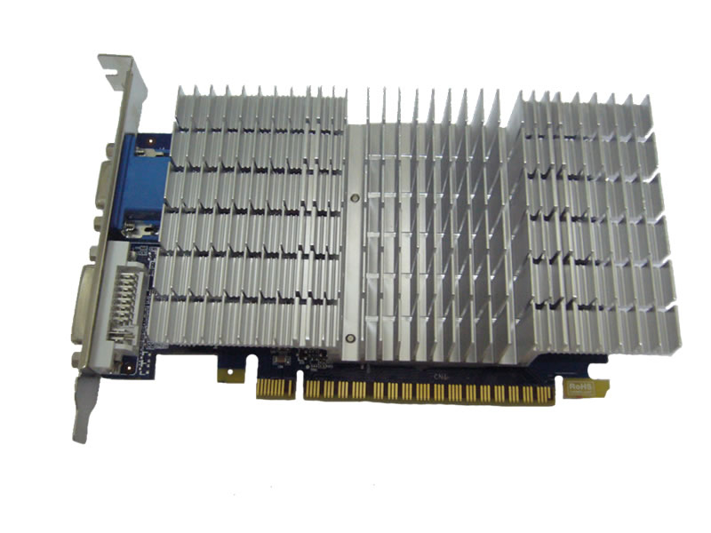 大白鲨GT610 2GB DDR3黄金版 正面