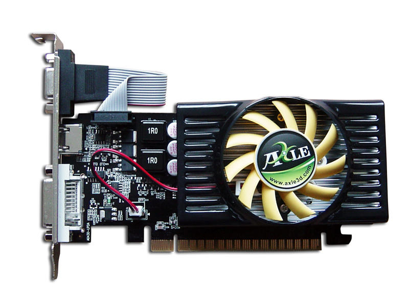 爱烁GT620 1024M DDR3雷霆小版 正面