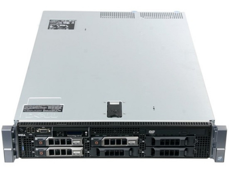 戴尔PowerEdge R710(Xeon E5620×2/48GB/6×300GB)