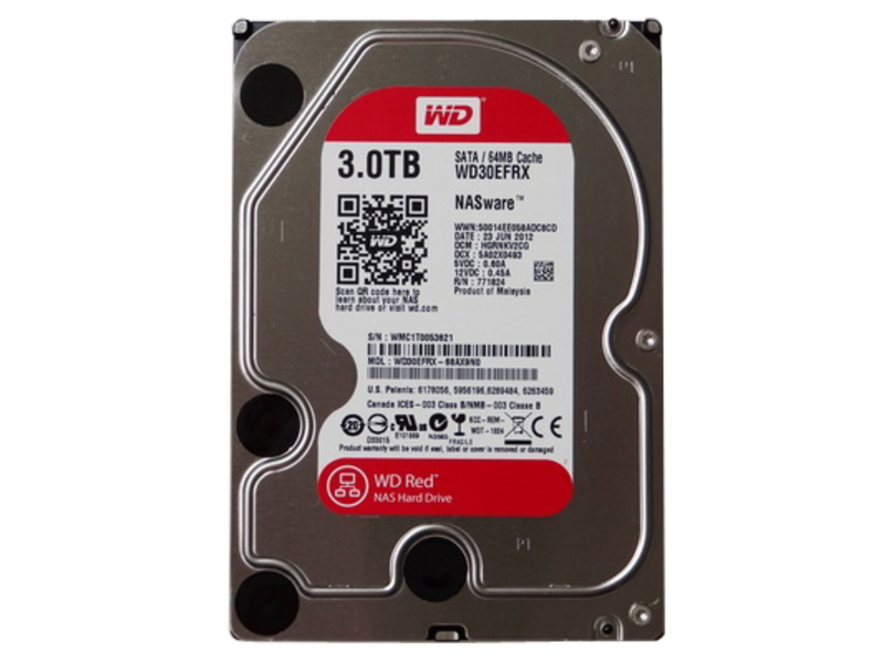 西部数据3TB SATA3 64M红盘 主图