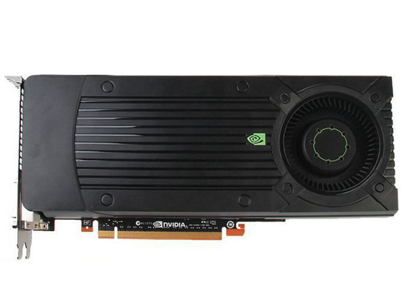 NVIDIA GeForce GTX 660 正面