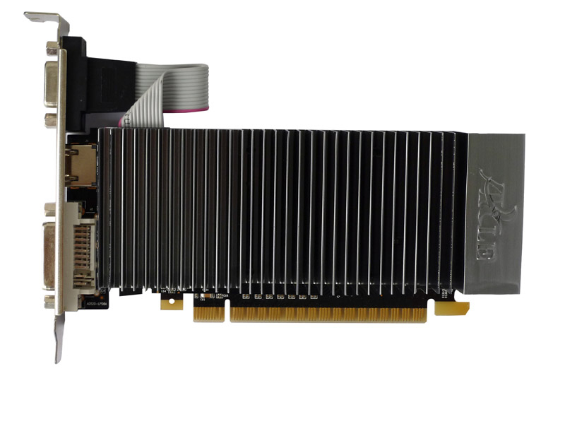 爱烁GT520 2048M DDR3冰暴小版 正面