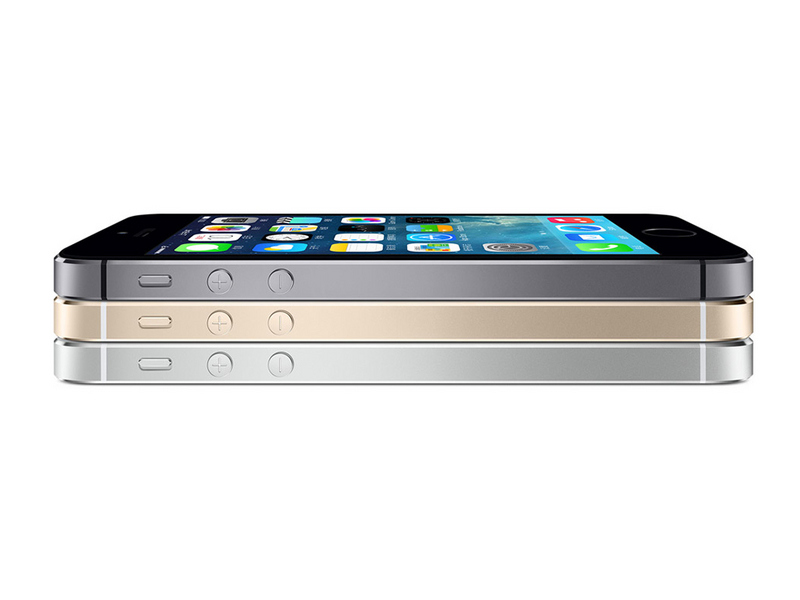 苹果iPhone5S电信版 32GB侧视