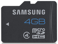 三星 MB-MS4GB Std Mirco SDHC卡(4G)