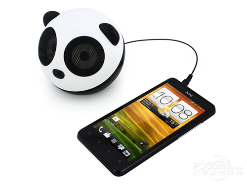 Reflying RX053 3.5接口可爱熊猫桌面小音箱