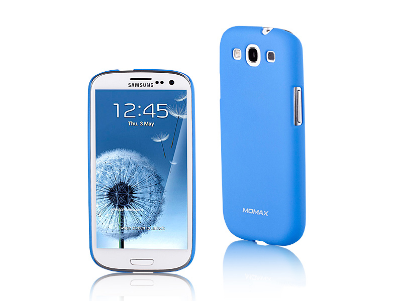 MOMAX摩米士 三星I9300 Galaxy S3滑感皮漆保护壳 图片