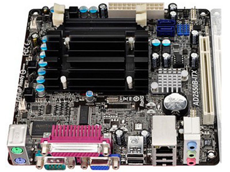 华擎AD2550B-ITX内存插槽
