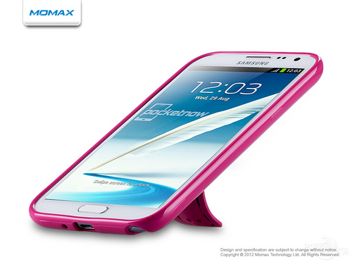 MOMAX摩米士 三星 Galaxy Note II (N7100) 大拇指软硬保护套