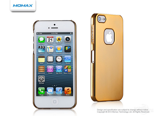 MOMAX摩米士Apple iPhone 5 迷雾金属保护壳