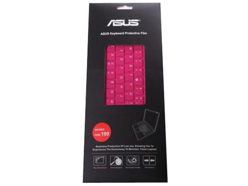 键盘保护膜多彩型EC14F蜜桃红 图片