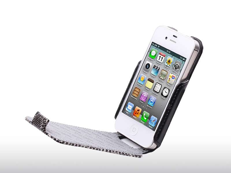 The Core的可 Apple iPhone 4S/4水蛇纹皮套 图片