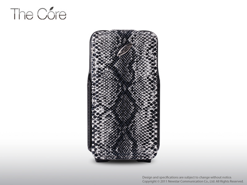 The Core的可 Apple iPhone 4S/4水蛇纹皮套