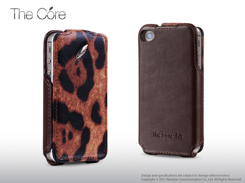 The Core的可 Apple iPhone 4S/4野豹纹皮套
