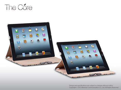 The Core的可 Apple iPad 4/New iPad(iPad3)/iPad 2蛇纹系列保护套
